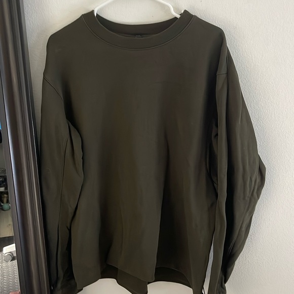 lululemon athletica Other - Lululemon crewneck oversized sweater in olive - large
